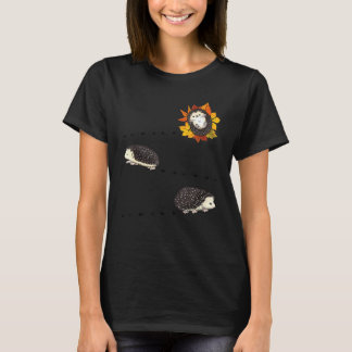 Camiseta Engraçado Africano Bellying Figurume Cute Hedgeh