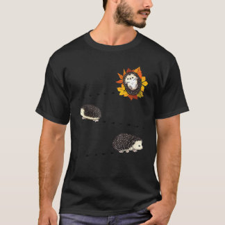 Camiseta Engraçado Africano Bellying Figurume Cute Hedgeh