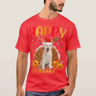 Camiseta Engraçado Akita Dog Lover Feliz Akita OláObrigado 