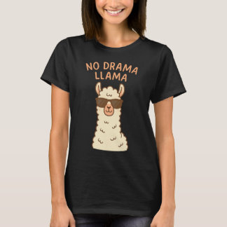 Camiseta Engraçado Alpaca Cartoon Design Cute Animal Gift