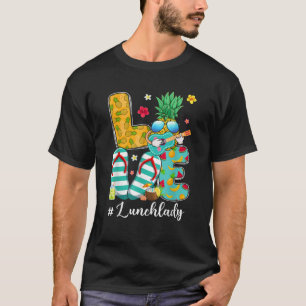 Camiseta Engraçado Ama Lançada Na Escola De Abacaxi No Últi