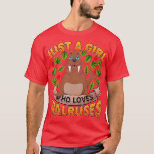 Camiseta Engraçado Amante de os animais Walrus Apenas Uma M