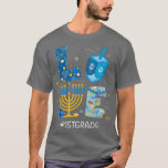 Camiseta Engraçado AMOR 1rua Professor Menorah Jewish Hanuk<br><div class="desc">Engraçado AMAR Professora Da Série 1rua Menorah Judeu Hanukkah Pajama.</div>