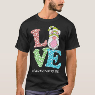 Camiseta Engraçado amor Gnomo Cuidador da Vida Leopardo Fel