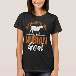 Camiseta Engraçado Anglo Nubian Goat - Caprinos de Capim - 