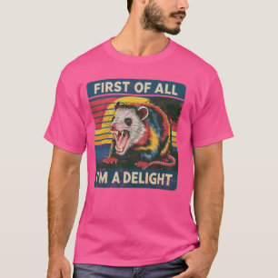 Camiseta Engraçado, antes de mais nada, sou uma delícia Cam