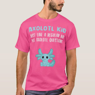Camiseta Engraçado Aolotl Kid Aolotl Perguntas