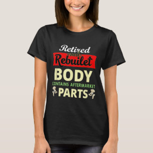 Camiseta Engraçado Após Substituição Bionária Da Anca De Re