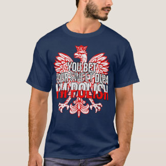 Camiseta ENGRAÇADO, APOSTA SEU DOCE DUPA, EU SOU POLISHPola