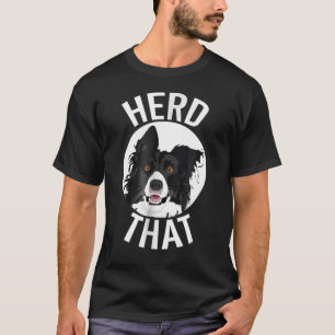 Camiseta Engraçado, Aquele Fronteira, Collie