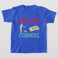 engraçado aqui, cornhole word art