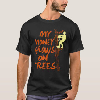 Camiseta Engraçado Arborista Árvore Climer Logger Lumberjac