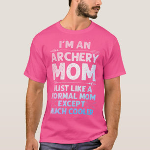 Camiseta Engraçado Archery Mãe Art Archer Mulheres Arco Hun