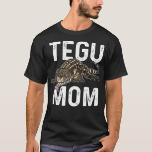Camiseta Engraçado argentino negro Tegu Mãe Dão Grande Liz