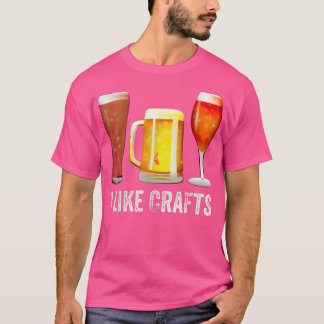 Camiseta Engraçado Artesanato Beer Beer Artesanato Noite Eu