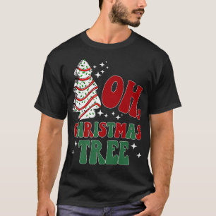 Camiseta Engraçado Árvore de Natal Faz Debbie Ret de Natal