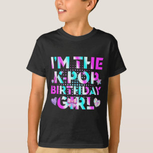 Camiseta Engraçado as garotas de aniversário do k-pop amant