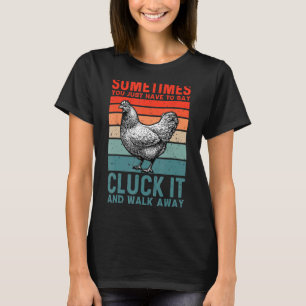 Camiseta Engraçado, às vezes, você só tem que dizer "Encost