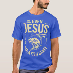 Camiseta Engraçado Até Jesus Tinha Uma Igreja De Estória De