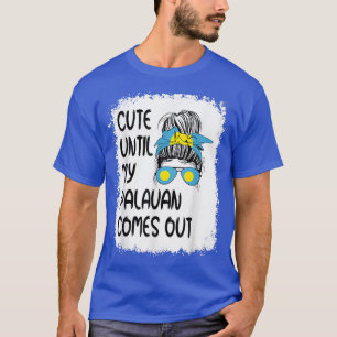 Camiseta Engraçado Até Meu Palaué Sair