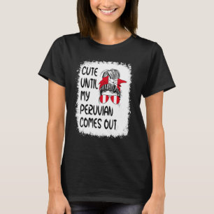 Camiseta Engraçado Até Que Meu Peruano Sai