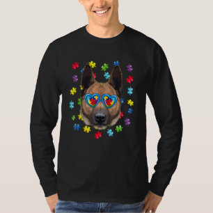Camiseta Engraçado Autismo australiano Cachorro Cachorro Ca