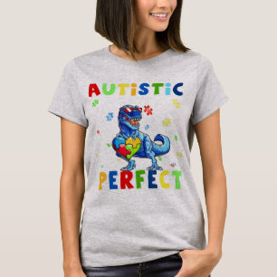 Camiseta Engraçado Autismo cita "A Sociedade diz que sou A