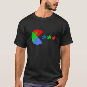 Camiseta Engraçado Autismo Sensibilização Vídeo Jogo Jo