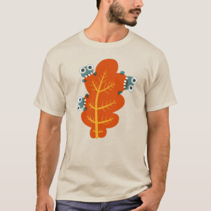 Camiseta Engraçado Autumn Leaf Nature Lover Fall Season