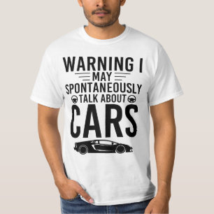 Camiseta Engraçado, aviso que posso espontaneamente falar s