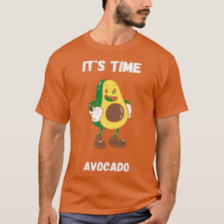 Camiseta Engraçado avocado ama o tempo de itx27s