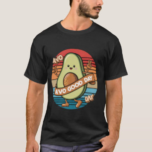 Camiseta Engraçado Avocado Crianças Toddler Meninos Bonitos