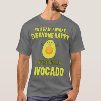 Camiseta Engraçado Avocado Dizendo Presente Vegetariano Veg