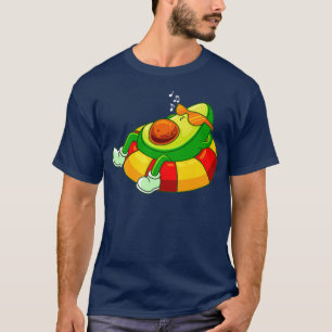 Camiseta Engraçado Avocado Em Vozes Do Hotel Floating Rela