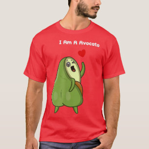Camiseta Engraçado Avocado, Eu Sou Um Vocato