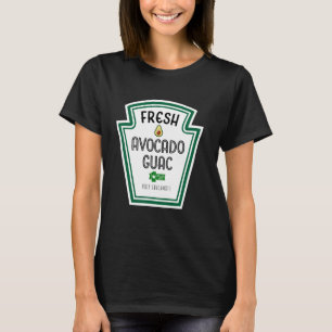 Camiseta Engraçado Avocado Guac Condicionamento Familiar Ha