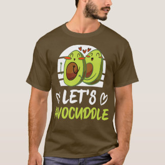 Camiseta Engraçado Avocado Lover Avocuddle Doces Cuddle