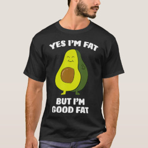 Camiseta Engraçado Avocado Sim Ix27m Gordura Mas Ix27m Boa