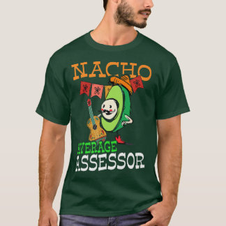 Camiseta Engraçado Avocado Sombrero Fiesta Nacho Avaliação