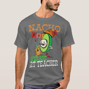 Camiseta Engraçado Avocado Sombrero Fiesta Nacho Média Art