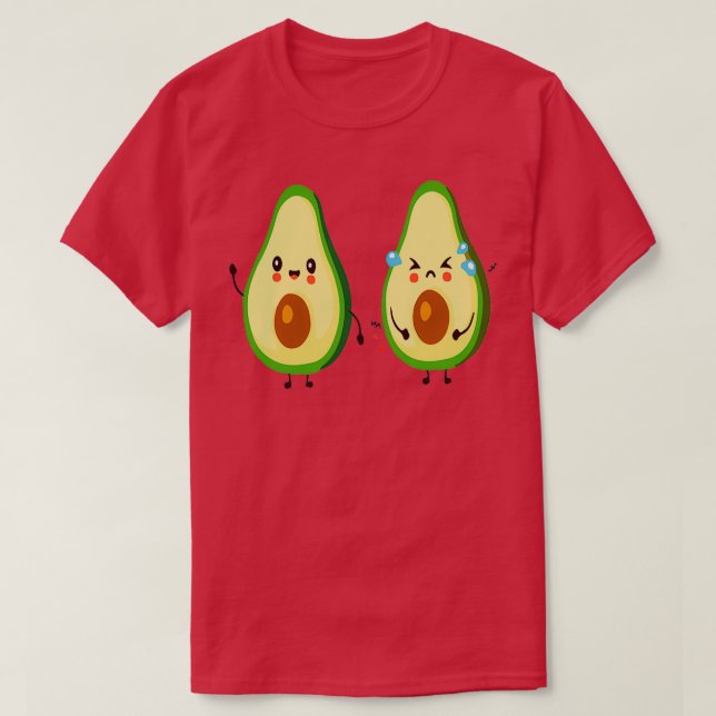 Camiseta Engraçado Avocado Surfing Essential TSirt (Frente do Design)