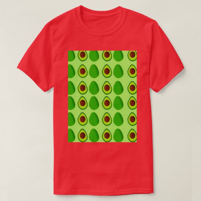 Camiseta Engraçado Avocados (Frente do Design)