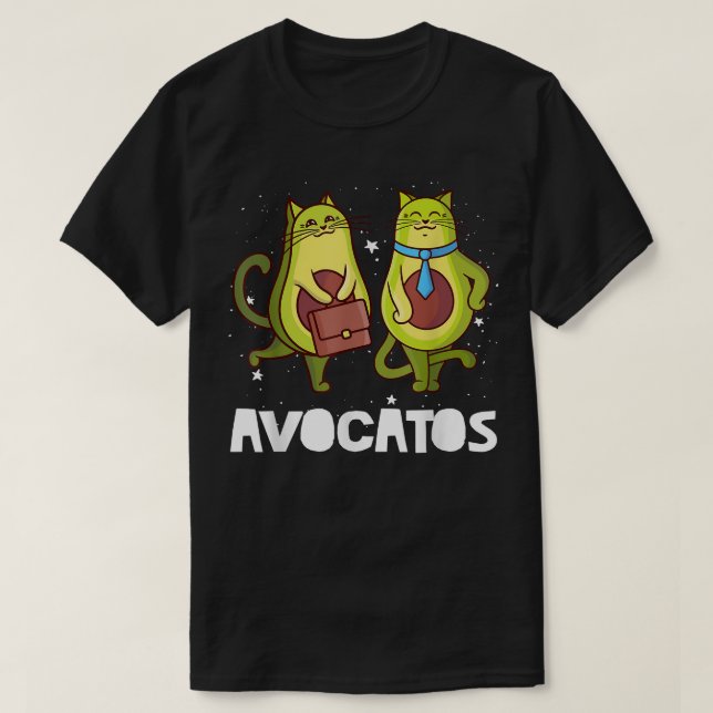 Camiseta Engraçado Avogato Cute Avocatos Vegan Avocado Amor (Frente do Design)