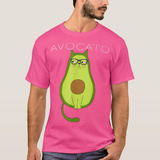 Camiseta Engraçado Avogato Gato Avocado Gato Dons do Lover