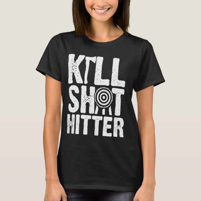 Camiseta Engraçado Ax Jogando Ax Hatchet Thwer (Frente)