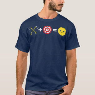 Camiseta Engraçado Ax Jogando Eixos Hatchet Thatchet Me Faz