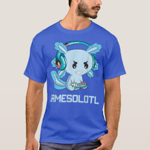 Camiseta Engraçado Axolotl Lover Gamesalotl Gaming Axolotl 