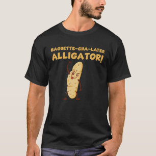 Camiseta Engraçado Baguette Pun Baking E Patologia