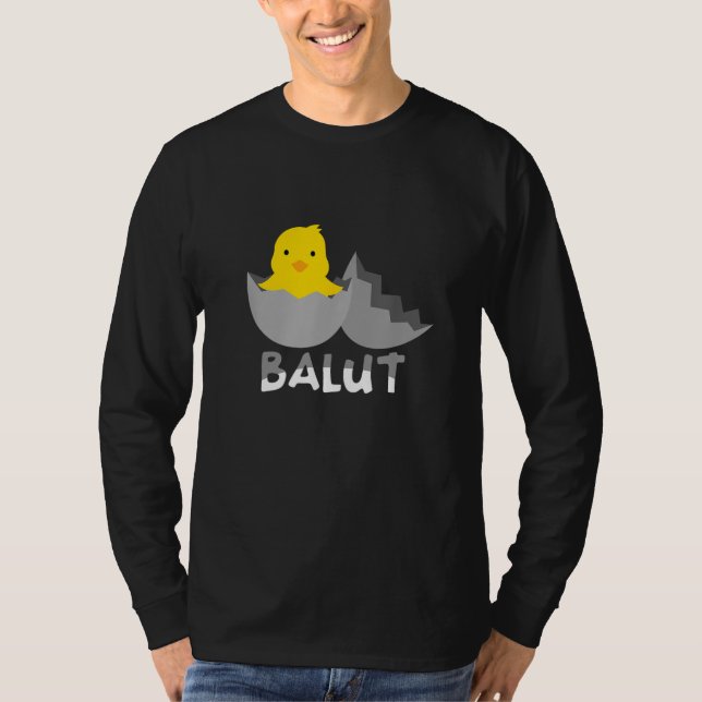 Camiseta Engraçado Balut Filipino (Frente)