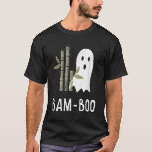 Camiseta Engraçado Bamboo Halloween Costume Asiático Boo Gh